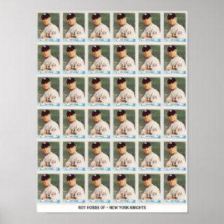 Póster Roy Hobbs Uncut Cards