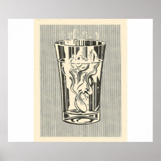 Póster Roy Lichtenstein - Alka Seltzer