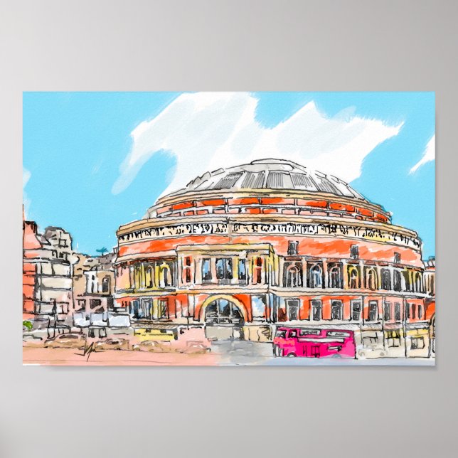 Póster Royal Albert Hall Londres (Frente)