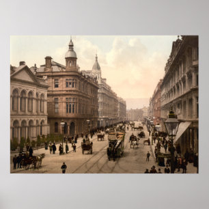 Póster Royal Avenue Belfast Print