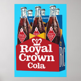PÓSTER ROYAL CROWN COLA