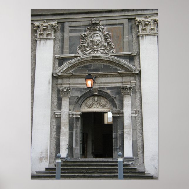 Póster Royal Hospital Kilmainham, Puerta de Antigüedades (Frente)