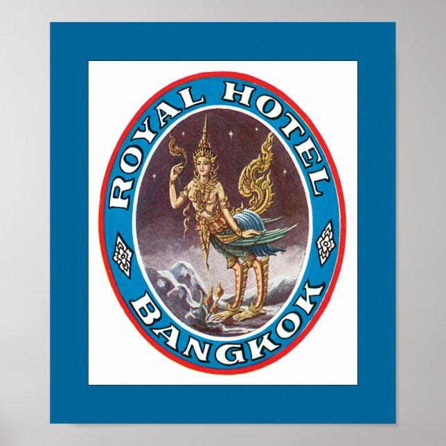 Póster Royal Hotel Bangkok (Frente)
