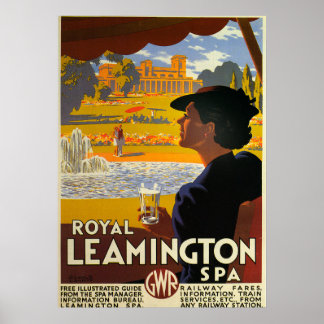 Póster Royal Leamington - Reino Unido