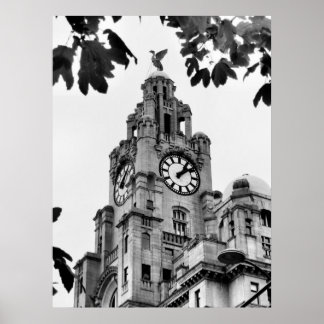 Póster Royal Liver Building Liverpool