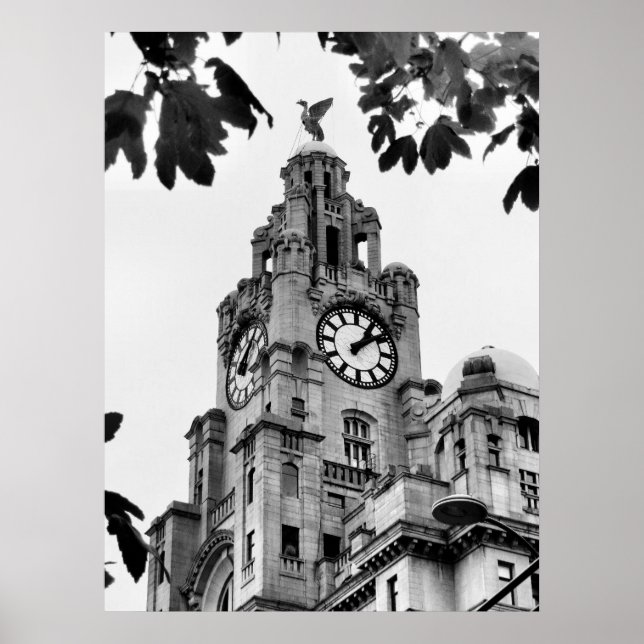 Póster Royal Liver Building Liverpool (Frente)