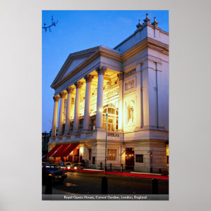 Póster Royal Opera House, Covent Garden, London, England