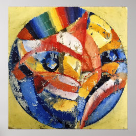 Póster Rozanova - Composición de color 1914