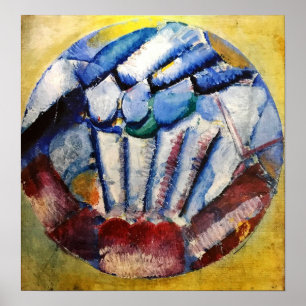 Póster Rozanova - Composición de color 1914