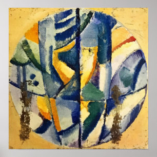 Póster Rozanova - Composición de color 1914