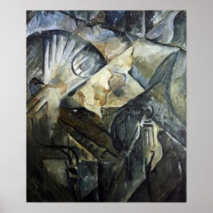 Póster Rozanova - Embankment 1914