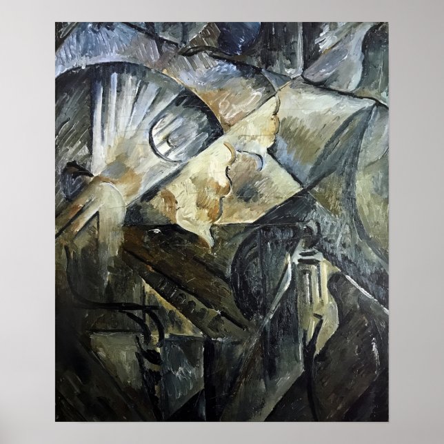 Póster Rozanova - Embankment 1914 (Frente)