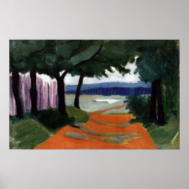 Póster Rozanova - Paisaje 1909