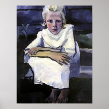 Rozanova - Retrato De Un Chica En 1911