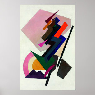 Póster Rozanova - Suprematizm 1916