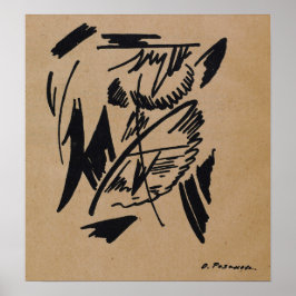 Póster Rozanova - Unión De Jóvenes 1913