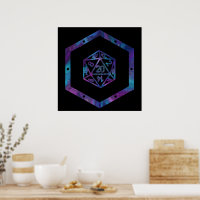 RPG Dice | Nebula Fantasy Retro Tabletop PnP Gamer