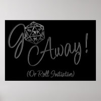 RPG Go Away | Jugador Retro de Tabletop clásico de