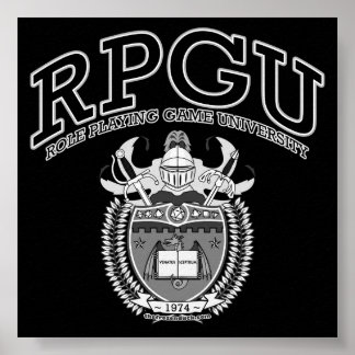 PÓSTER RPGU - B&W