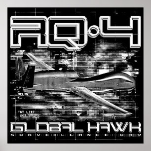 Póster RQ-4 Global Hawk