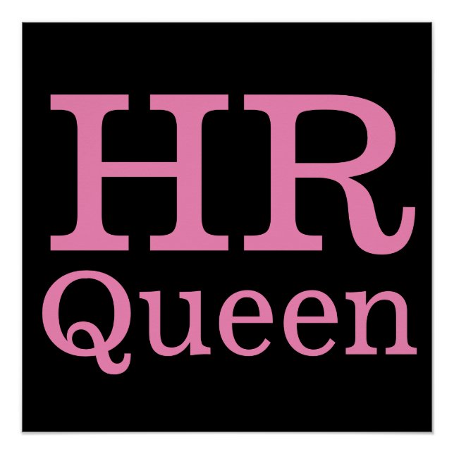 Póster RRH Queen 👸 🏻 PERSONALIZABLE 👑 (Anverso)