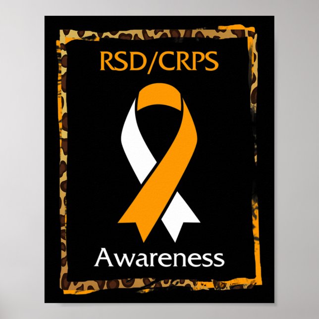 Póster Rsd Crps Compleja Síndrome De Dolor Regional Conci (Frente)