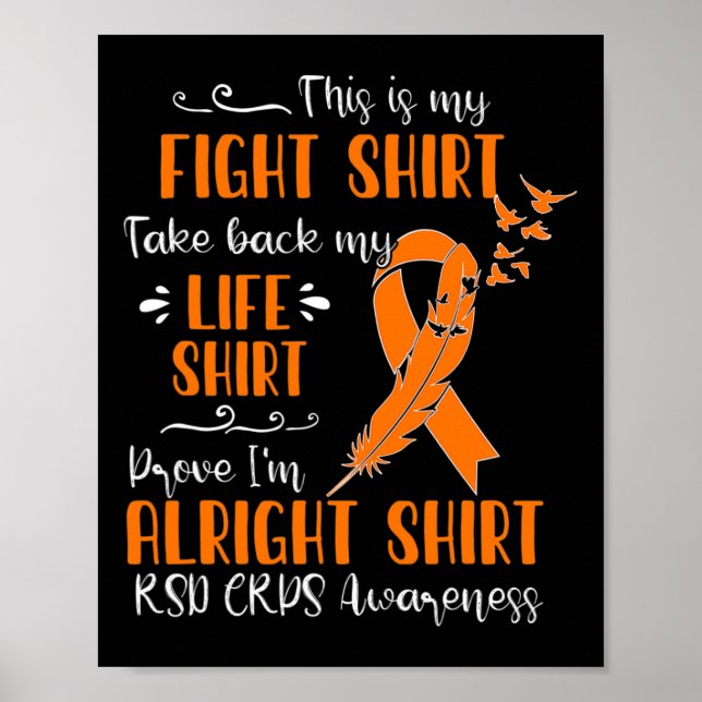 Póster Rsd Crps Conciencia Mi Lucha (Frente)