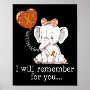Póster Rsd Crps Elephant De Concienciación