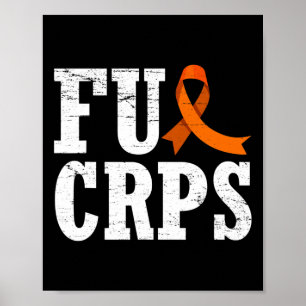 Póster Rsd Crps Guerrero De Fck Crps Concientización