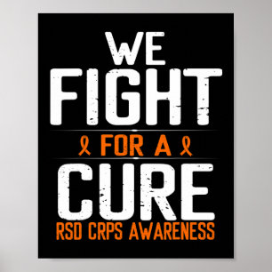 Póster Rsd Crps Lucha Por Una Sobreviviente De La Cura Or