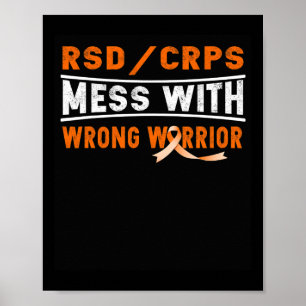 Póster Rsd Crps Se Encuentra Con El Guerrero Equivocado