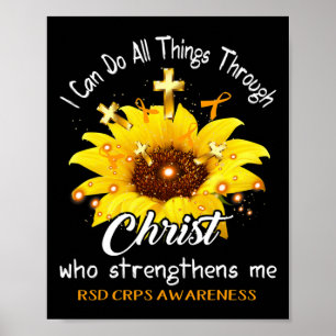 Póster Rsd Crps Warrior Puedo Hacer Todo