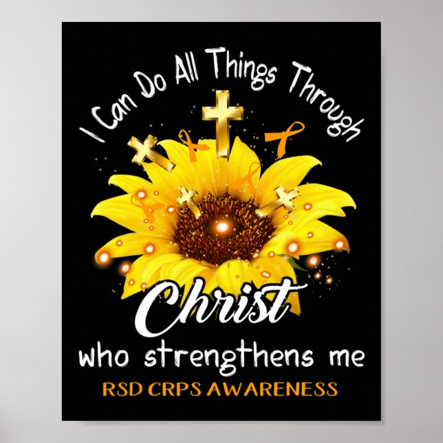 Póster Rsd Crps Warrior Puedo Hacer Todo (Frente)