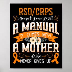 Póster RSDCRPS no viene con un manual viene con un