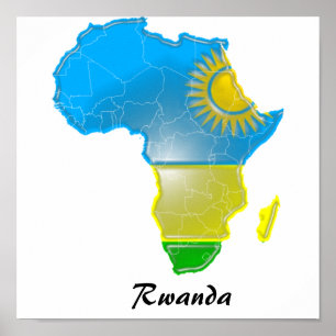 Póster Ruanda,