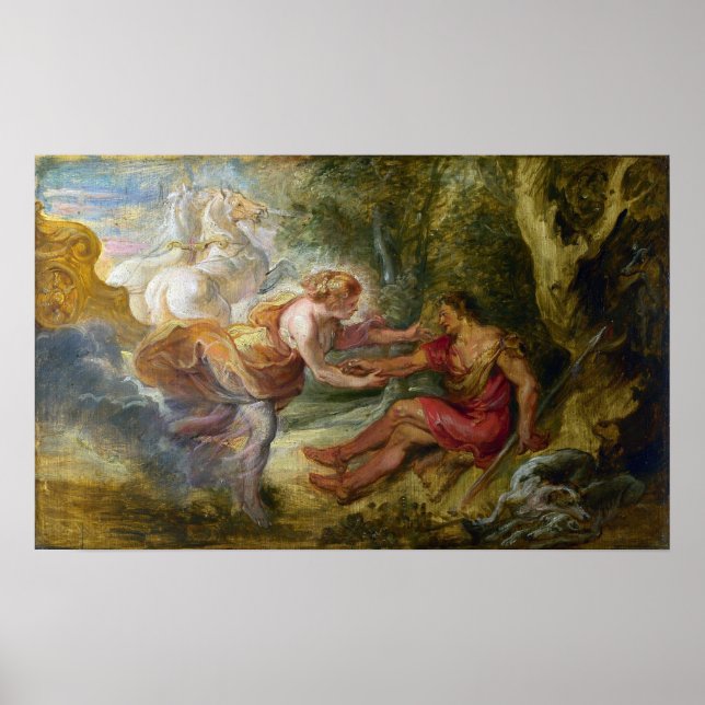 Póster Rubens - Aurora secuestrando a Cefalo (Frente)