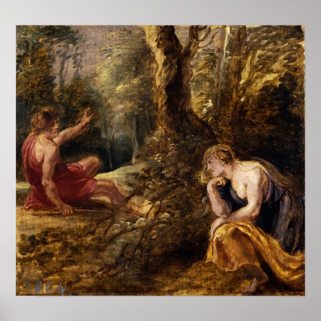 Póster Rubens - Cefalo y Procris (Frente)