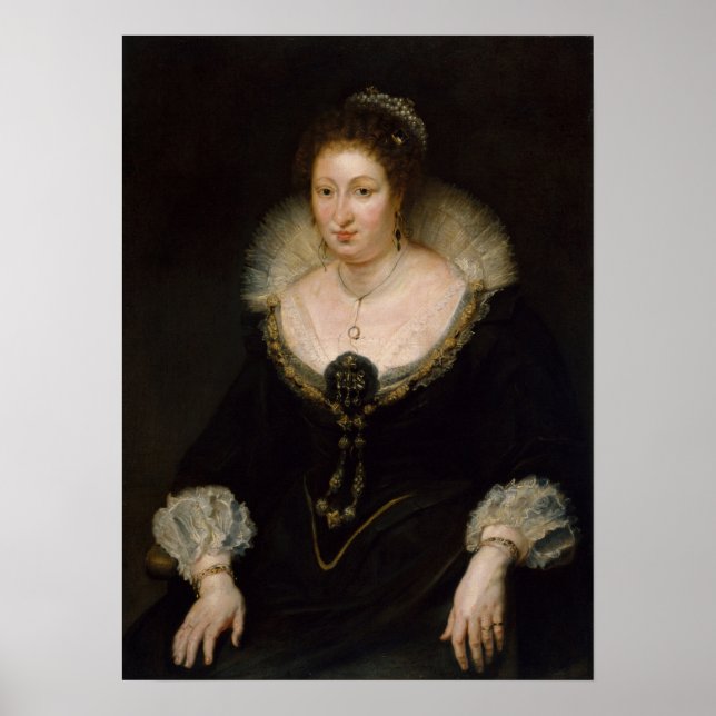 Póster Rubens - Lady Alethea Talbot Cuenta De Arunde (Frente)