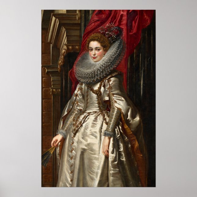 Póster Rubens - Marquesa Brigida Spinola Doria (Frente)