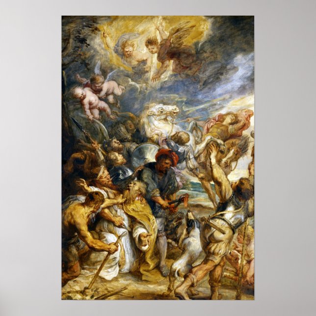 Póster Rubens - Martirio de San Livino (Frente)
