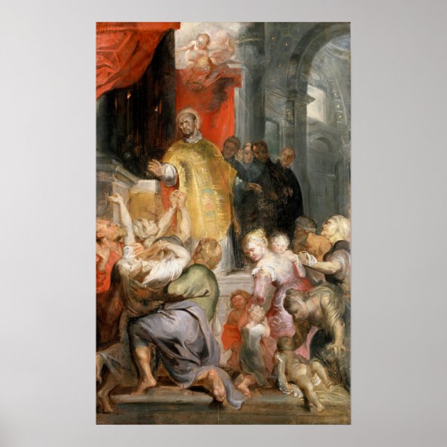 Póster Rubens - Miracles Of Saint Ignatius Of Loyola (Frente)