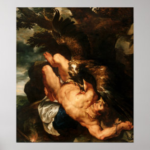 Póster Rubens - Prometheus Bound
