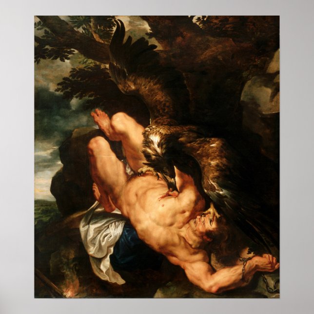 Póster Rubens - Prometheus Bound (Frente)
