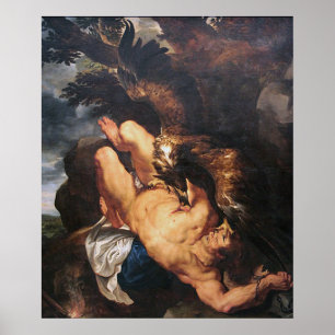 Póster Rubens - Prometheus Bound (Museo Filadelfia)