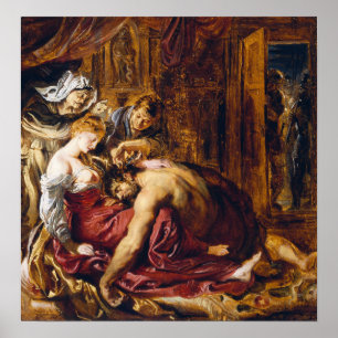 Póster Rubens - Sansón y Dalila