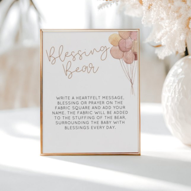 Póster Rubor Balloons Bendición Bear Bear (Subido por el creador)