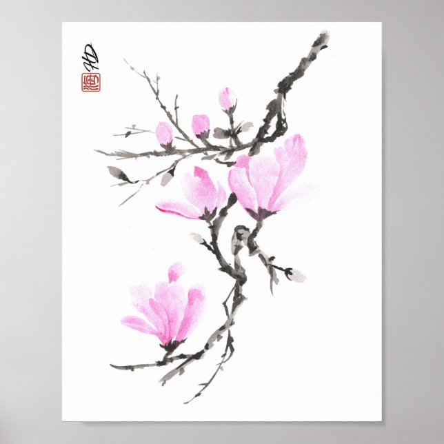 Póster Rubor de Primavera (Frente)