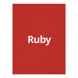 Póster Ruby