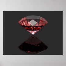 Ruby de diamante rojo
