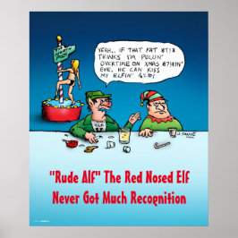 Póster Rude Alf, Poster de Navidades Personalizados